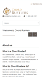 Mobile Screenshot of chordrustlers.org